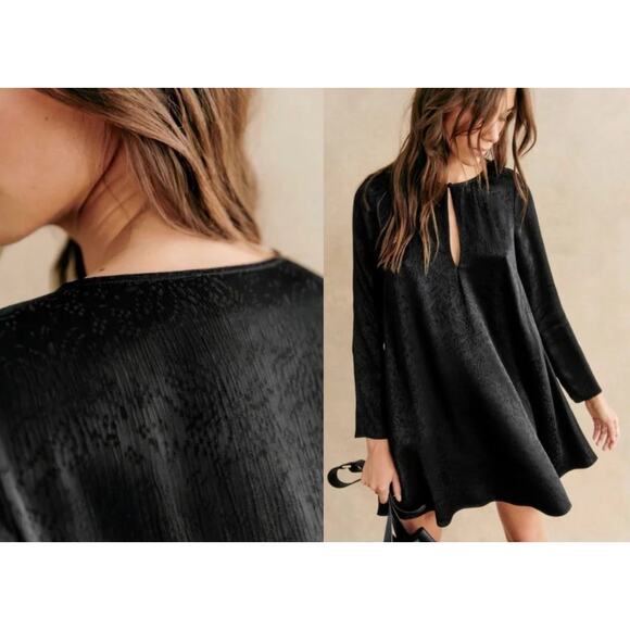 Sézane | Sezane | Ariette Dress in Black | Sz 34 / 2 - Picture 1 of 8